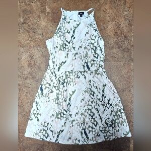 Mossimo Abstract Floral Print Dress Large